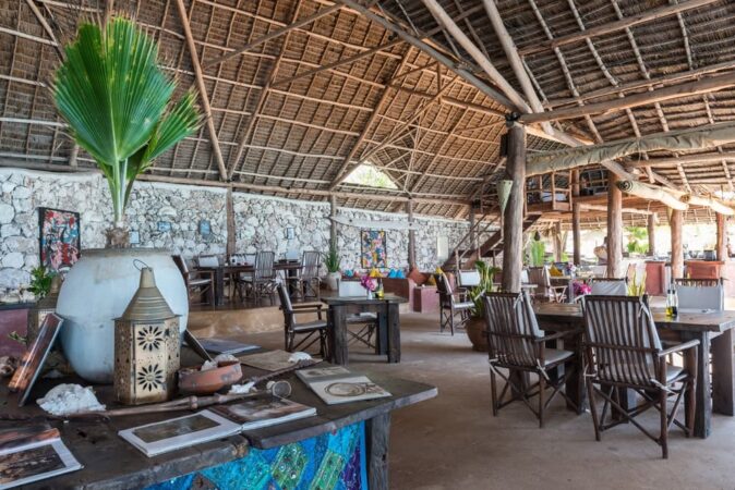 Sunshine Marine Lodge Sansibar - restaurant