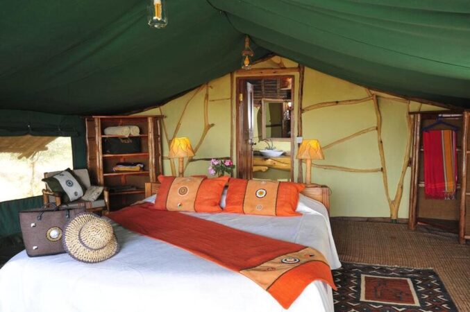 Safari Kenia Tsavo Ost Satao Camp Zelt