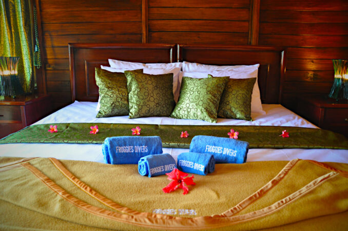 Bastianos Lembeh Sulawesi - Schlafzimmer
