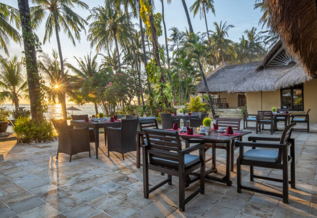 Alam Anda Resort Bali Restaurant Terrasse