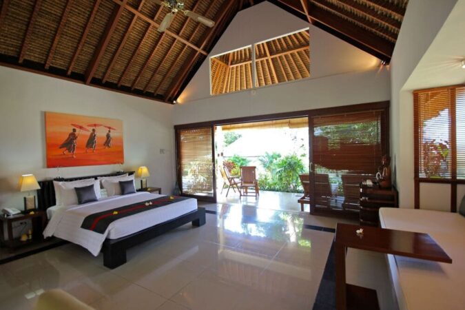Siddharta Ocean Front Resort Bali Deluxe Bungalow