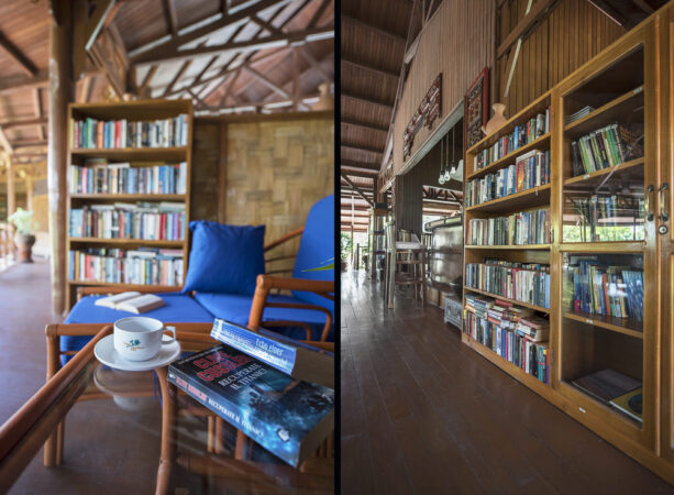 gangga Island Resort Sulawesi - Bibliothek