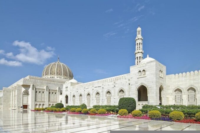 Rundreise Abenteuer Oman Sultan Qaboos Moschee in Muscat