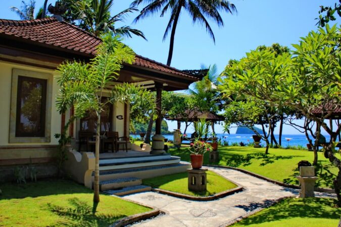 Puri Bagus Candidasa Resort Bali Deluxe Seaview Bungalow