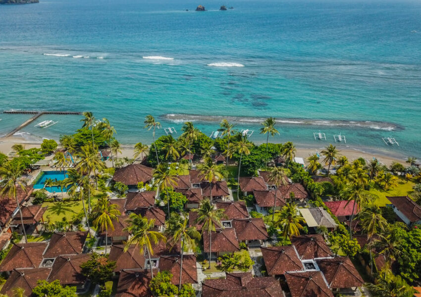 Puri Bagus Candidasa Resort Bali von oben