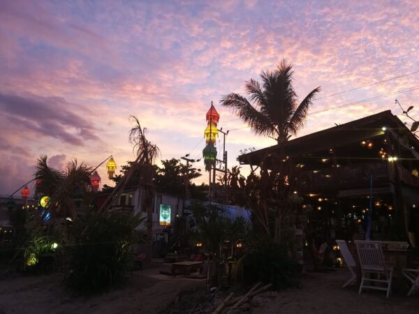 Dream Divers Resort Gili Trawangan Sonnenuntergang