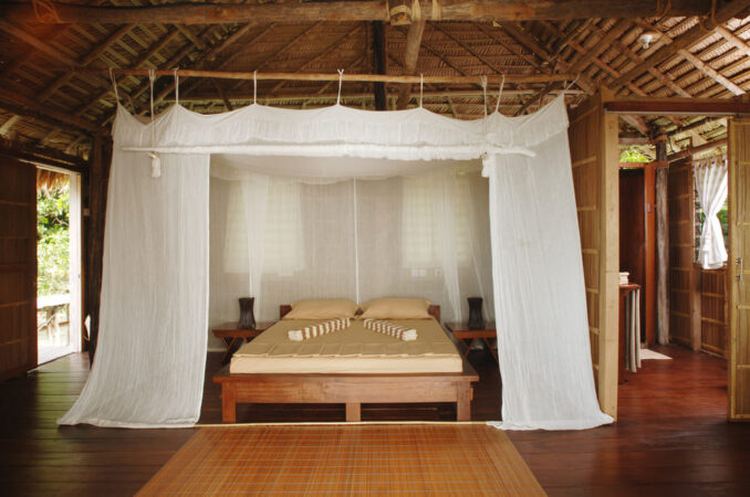 Papua Paradise Eco Resort Raja Ampat Schlafzimmer