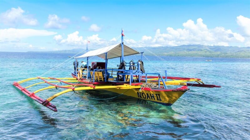 Tauchbasis Philippinen Sunset Dive Center Bohol Tauchboot