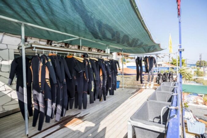 Tauchbasis Zakynthos Nero Sport Diving Center Ausrüstung
