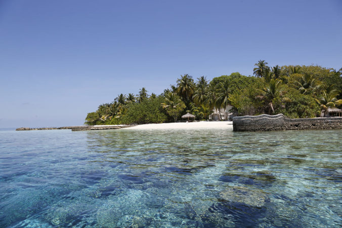 Nika Island Malediven - Strand Riff