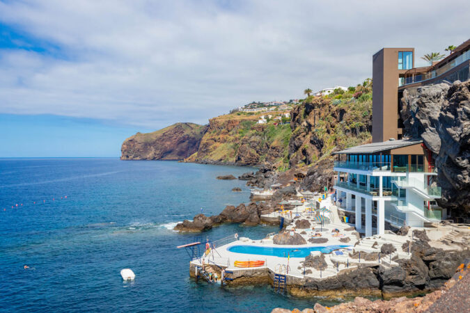 Sentido Galomar Resort Madeira Felsen Aufzug