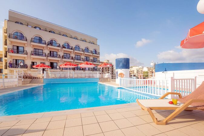 Gillieru Harbour Hotel Malta Poolanlage