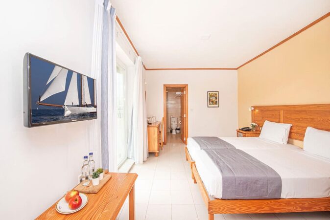 Gillieru Harbour Hotel Malta Zimmer Doppelbett