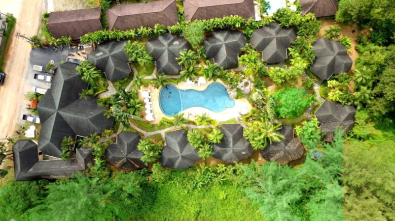 Palm Garden Resort Khao Lak Anlage von oben