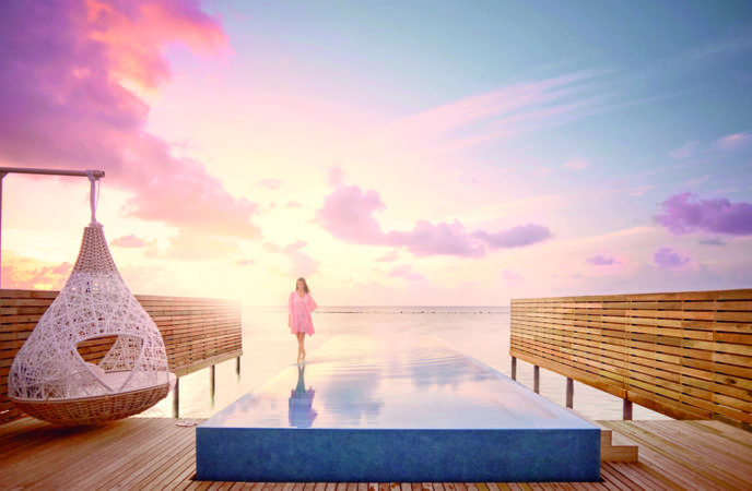 Pool Lux Malediven