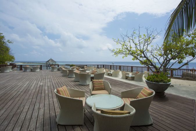 Elaidhoo Maldives by Cinnamon Iroushenee Bar Deck 1