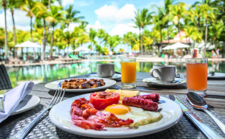 Mauricia Beachcomber Resort Frühstück