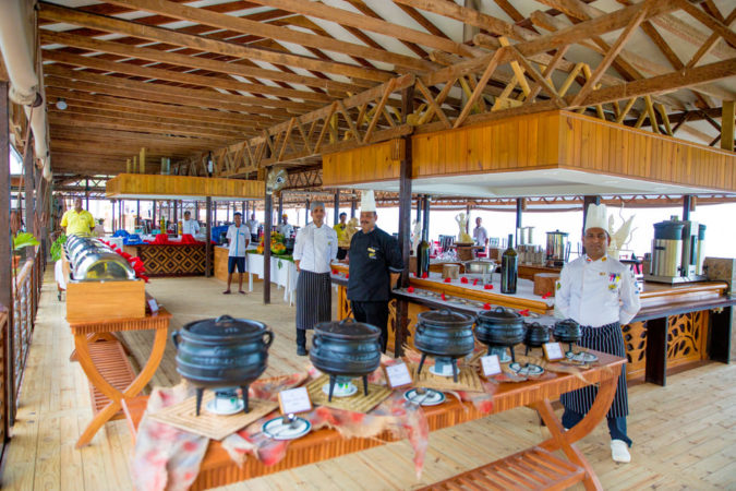 La Digue Island Lodge Restaurant Buffet