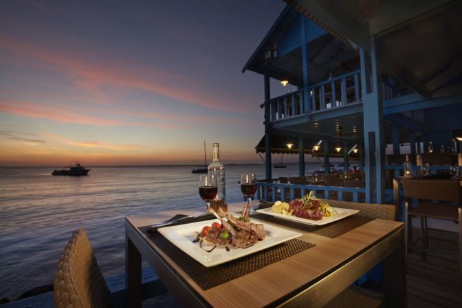 Divi Flamingo Beach Resort Dinner