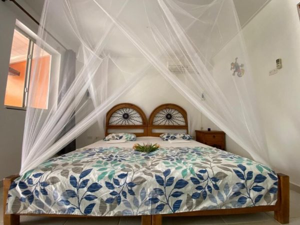 Tropical Divers Resort Bonaire Schlafzimmer Bett