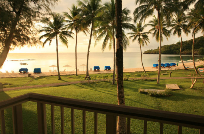 Palau Pacific Resort Balkon
