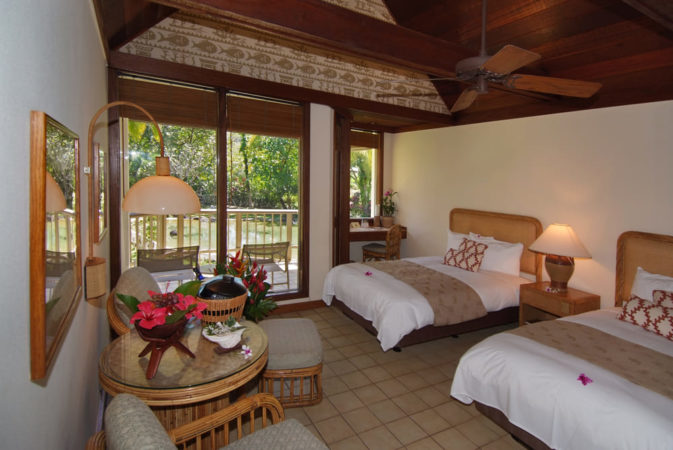 Palau Pacific Resort Garden View Zimmer