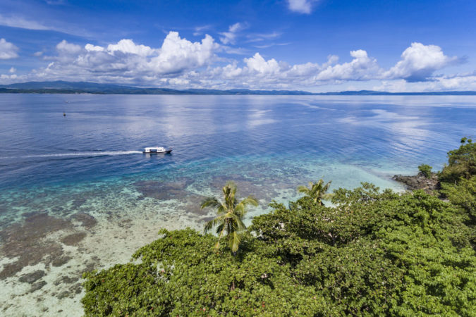 Murex Bangka Resort Insel mit Riff