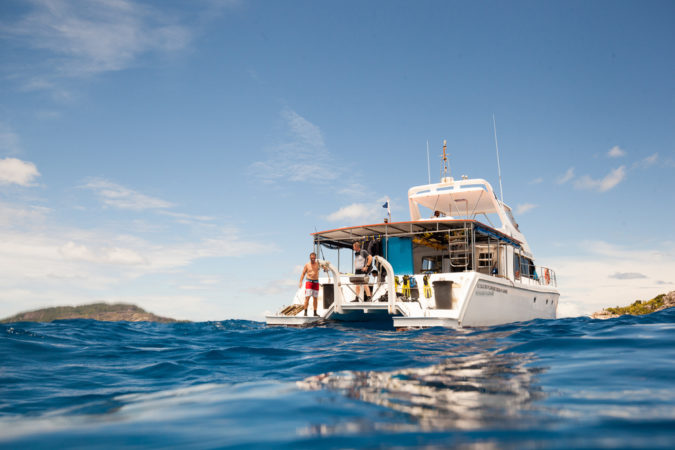 Tauchboot Trek Divers Seychellen