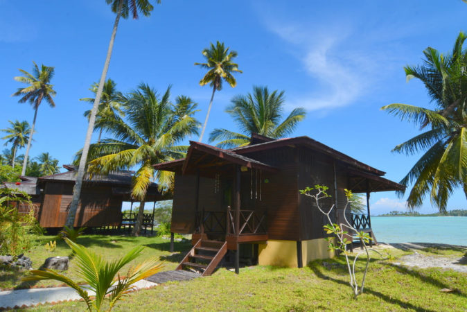 Indonesien Maratua Atoll Nunukan Island Resort Bungalows