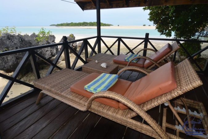 Nabucco Island Maratua Atoll Balkon