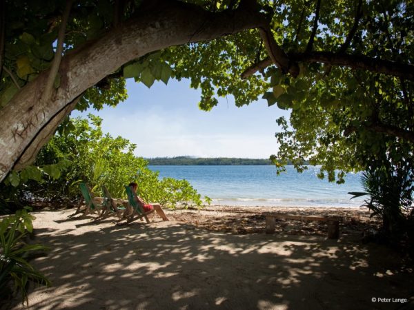 Tauchreise Papua Neuguinea Lissenung Island Resort Strand