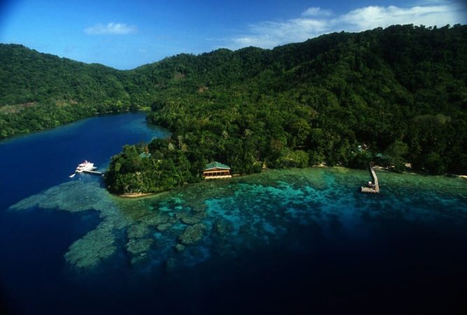 Tawali Resort Papua Neuguinea Anlage