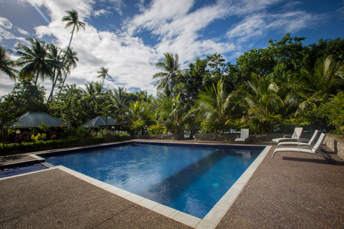 Tawali Resort Papua Neuguinea Pool