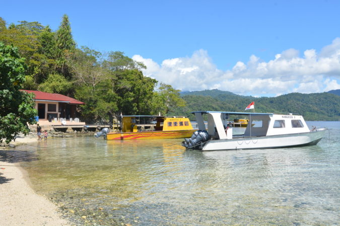 Spice Island Indonesien Molukken Tauchboote
