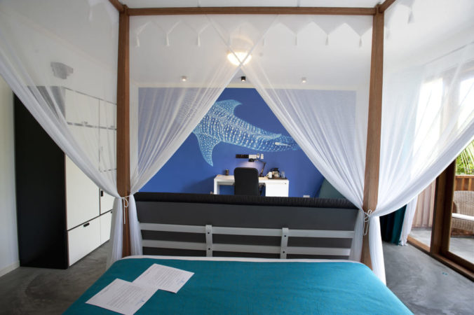 Boutique Beach Dhigurah Zimmer