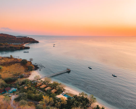 Kalimaya Resort Ansicht Sonnenuntergang