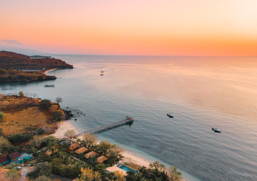 Kalimaya Resort Ansicht Sonnenuntergang