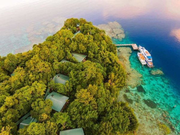 Tawali Resort Drohnenfoto